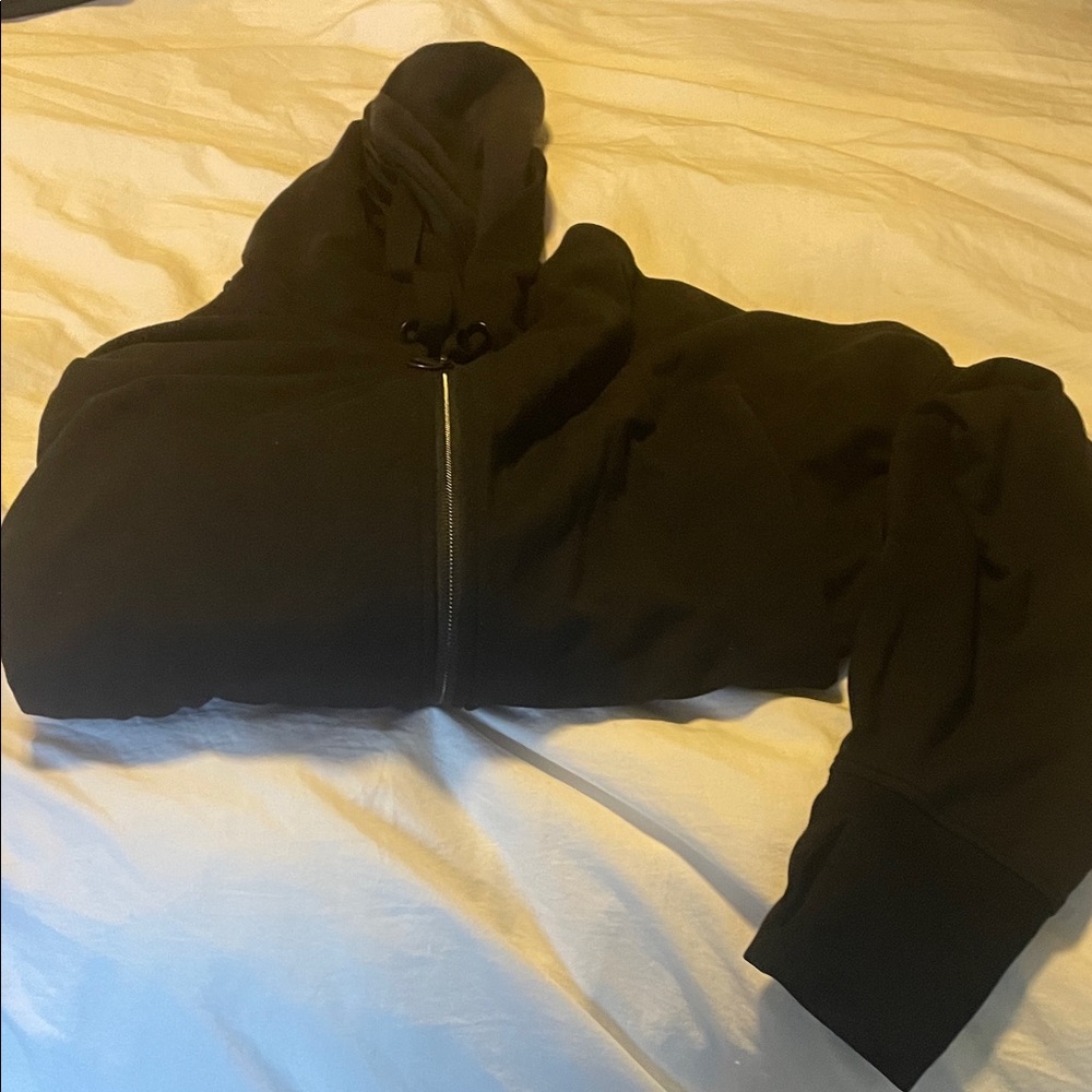 Athleta Black Hoodie Sweatshirt